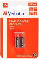 Verbatim Pile 23A/MN21, 12V, Alcaline, Pack de 2