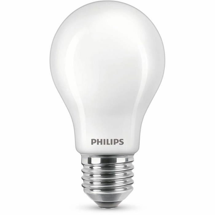 Philips Ampoule LED Standard E27 9 W (Équivalent 75 W) 1055 lm 4000 K, Lot de 2 Philips Ampoule LED Standard E27 9 W (Équivalent 75 W) 1055 lm 4000 K, Lot de 2