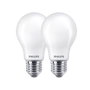 Philips Ampoule LED Standard E27 9W 1055lm 4000K Lumière du Jour, 2 Unités