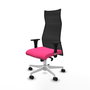 Piqueras y Crespo Chaise de Bureau Albacete XL Rose et Noir