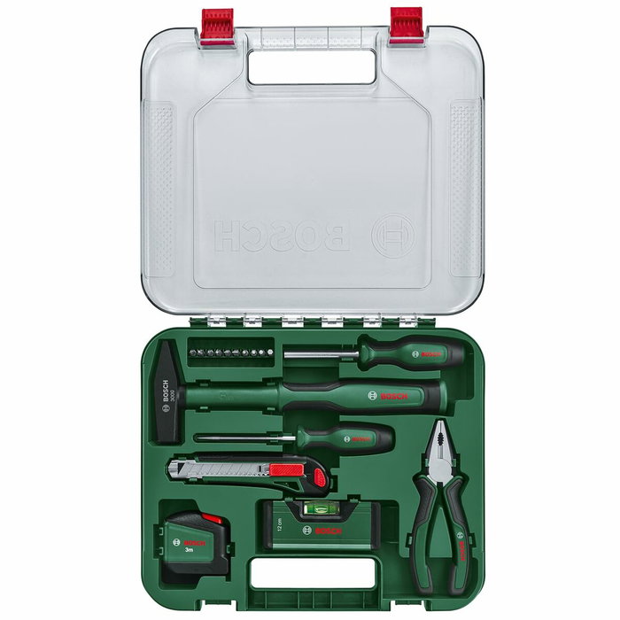 Bosch Set d'outils à main « Universal » 17 pièces Bosch Set d'outils à main « Universal » 17 pièces