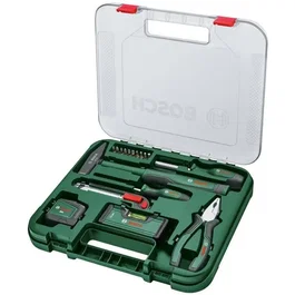 Bosch Set d'outils à main Universal 17 pièces - Kit de réparation polyvalent pour travaux à domicile et bricolage