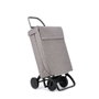 Panier à Courses Rolser Jean Tweed Gris 43 L