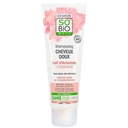 SO´BIO ETIC Shampoo Doux Lait d'Amande et Protéines de Riz 250 ml