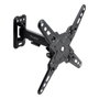 Tooq LP1343TN-B Support Mural TV 13"-43" VESA 75x75 à 200x200 Charge 20kg Noir