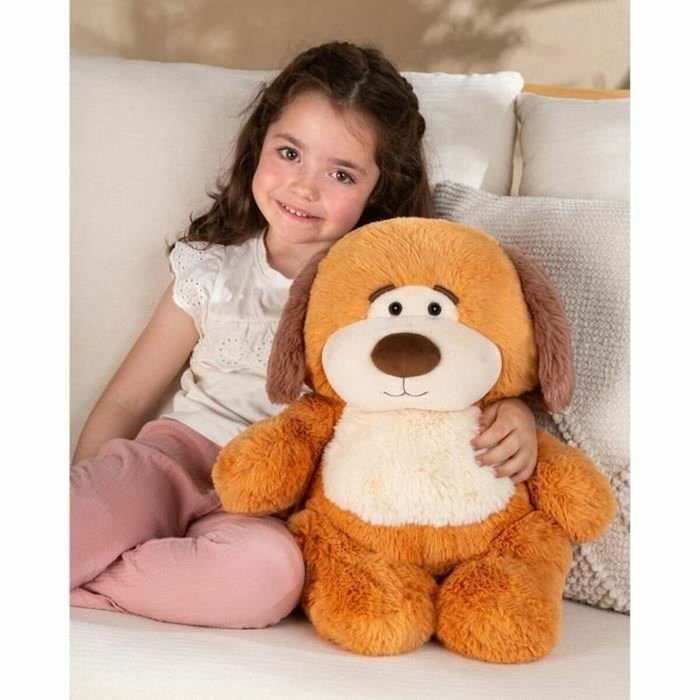Gipsy Toys Peluche Chien Chubby Dog 40 cm Caramel