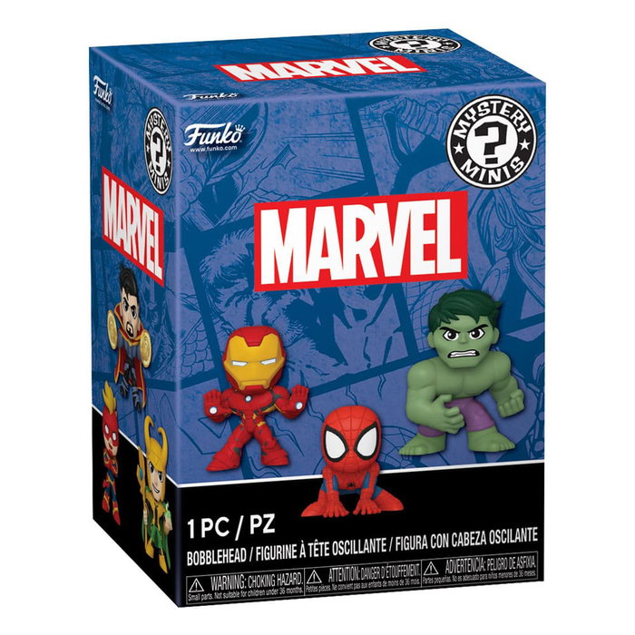 Funko Marvel Mystery Minis New Classics Présentoir de 12 figurines de 5 cm Funko Marvel Mystery Minis New Classics Présentoir de 12 figurines de 5 cm