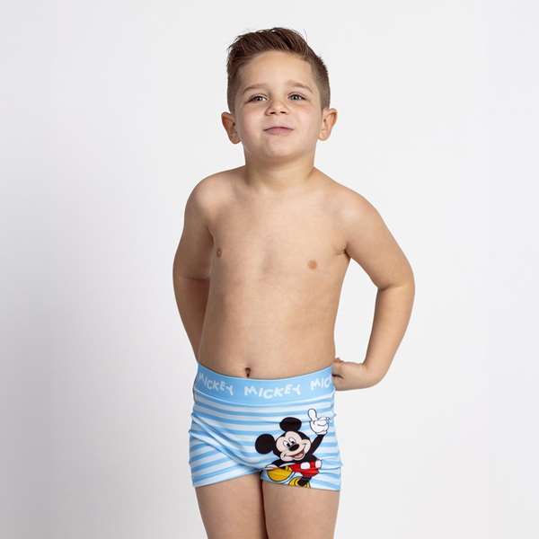 Cerdà Boxer de Bain à Motif Mickey pour Enfant 6 Ans - Bleu