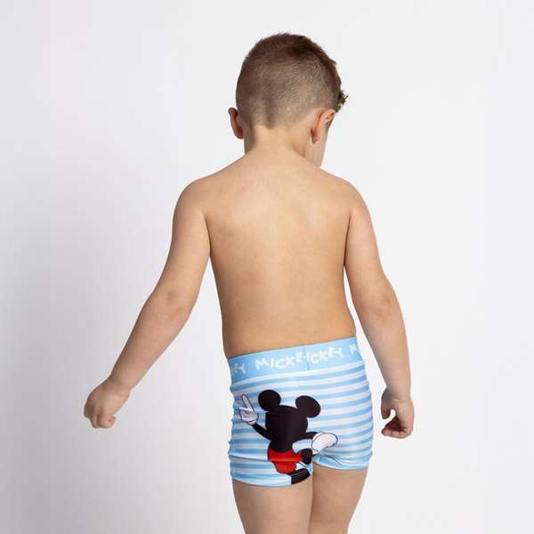 Cerdà Boxer de Bain à Motif Mickey pour Enfant 6 Ans - Bleu