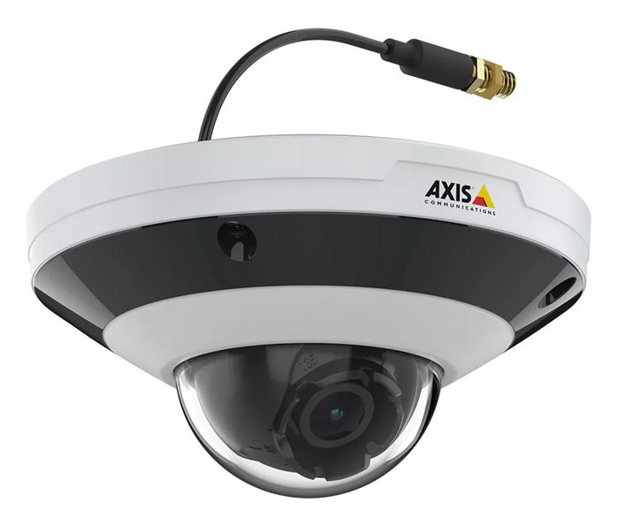 Axis F4105-LRE - Capteur de dôme de sécurité intérieur/extérieur, vision 111°, objectifs M12 interchangeables, vision nocturne IR, pour unités AXIS F91 (jusqu'à 30 m)