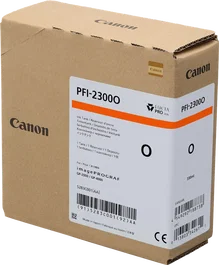 Canon PFI-2300o 5283C001 Cartouche d'encre Orange 330ml