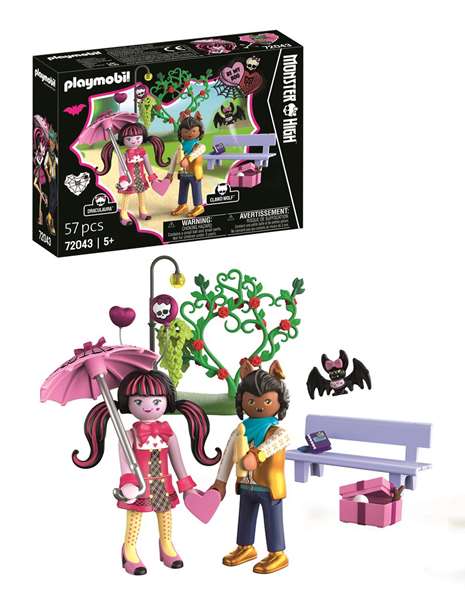 Playmobil Monster High : Rendez-vous de la Saint-Valentin 72043 Playmobil Monster High : Rendez-vous de la Saint-Valentin 72043