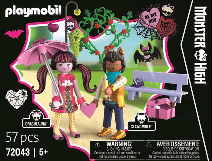 Playmobil Monster High : Rendez-vous de la Saint-Valentin 72043 Playmobil Monster High : Rendez-vous de la Saint-Valentin 72043