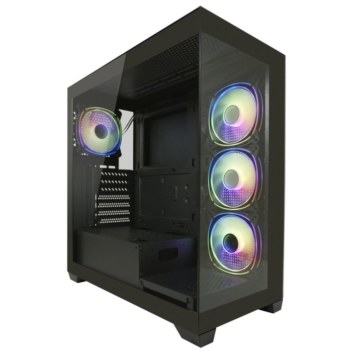 LC-Power LC-715B-ON Midi Tower Gaming Case Noir