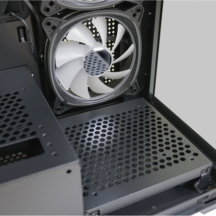 LC-Power LC-715B-ON Midi Tower Gaming Case Noir