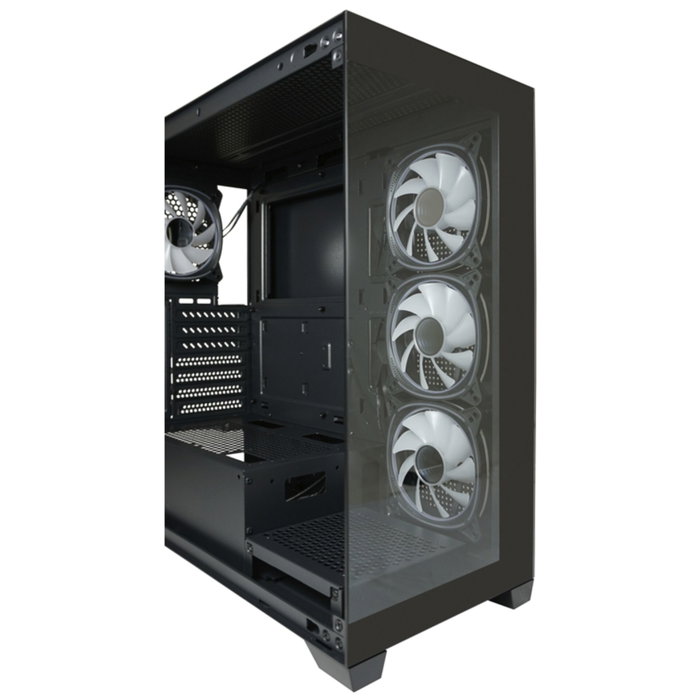 LC-Power LC-715B-ON Midi Tower Gaming Case Noir