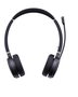 Yealink WH62 Dual - Casque sans fil DECT avec micro pour Teams et Skype, technologie Super Wideband et Acoustic Shield, portée 160m, jusqu'à 14h d'autonomie