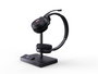 Yealink WH62 Dual - Casque sans fil DECT avec micro pour Teams et Skype, technologie Super Wideband et Acoustic Shield, portée 160m, jusqu'à 14h d'autonomie