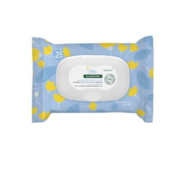 Klorane - Toallitas mains & visage bébé - Lot de 25 unités - Hypoallergéniques et douces