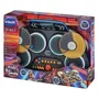 VTECH Kidi DJ Drums - Batterie électronique pour enfant à partir de 6 ans avec 4 pads lumineux, 2 cymbales et effets musicaux - Version française