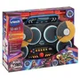 VTECH Kidi DJ Drums - Batterie électronique pour enfant à partir de 6 ans avec 4 pads lumineux, 2 cymbales et effets musicaux - Version française