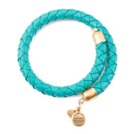 Alex And Ani Bracelet en Cuir Vert VW478RG