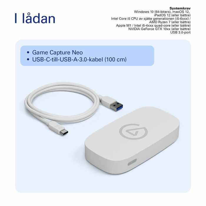 Enregistreur de jeu vidéo Elgato 10GBI9901