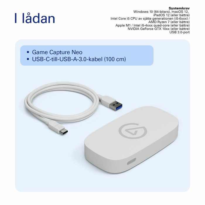 Enregistreur de jeu vidéo Elgato 10GBI9901