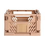Day Boîte de rangement pliante 33 x 24,5 x 15 cm couleur sable 3,3 L max 10 kg