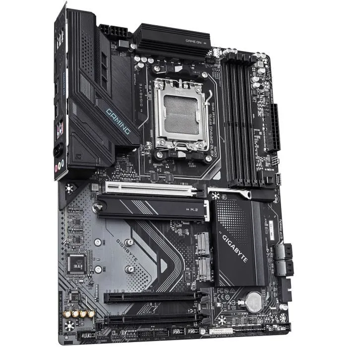 Gigabyte Carte Mère X870 GAMING WIFI6 (AMD AM5) - DDR5 8000MHz, PCIe 5.0, USB 4, Wi-Fi 6, 2.5GbE - Compatible AMD Ryzen 9000 Gigabyte Carte Mère X870 GAMING WIFI6 (AMD AM5) - DDR5 8000MHz, PCIe 5.0, USB 4, Wi-Fi 6, 2.5GbE - Compatible AMD Ryzen 9000