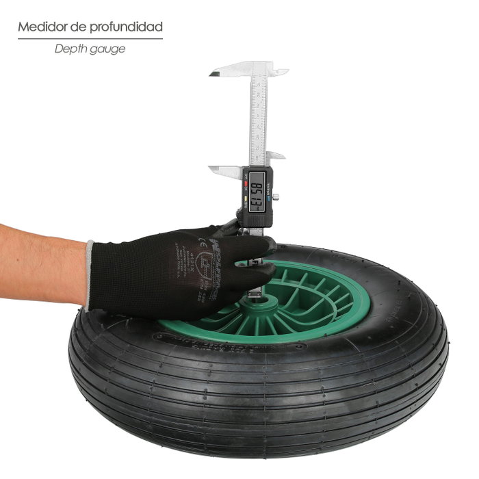 WOLFPACK LINEA PROFESIONAL Calibre Digital Inox 150mm