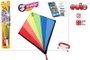 Color Baby Cometa Nylon Pop-Up Diamante Clasica 56 cm - Cerf-volant nylon pop-up forme diamant classique 56 cm