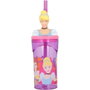 Disney Princess Verre avec paille 3D Rose 360ml