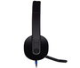 Logitech Casque audio USB H540 pour PC/Mac avec microphone anti-bruit et commandes sur l'écouteau - Confort réglable avec oreillettes rembourrées