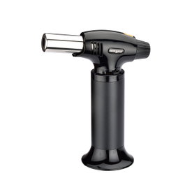 Silver Match Chalumeau de Cuisine Professionnel Noir
