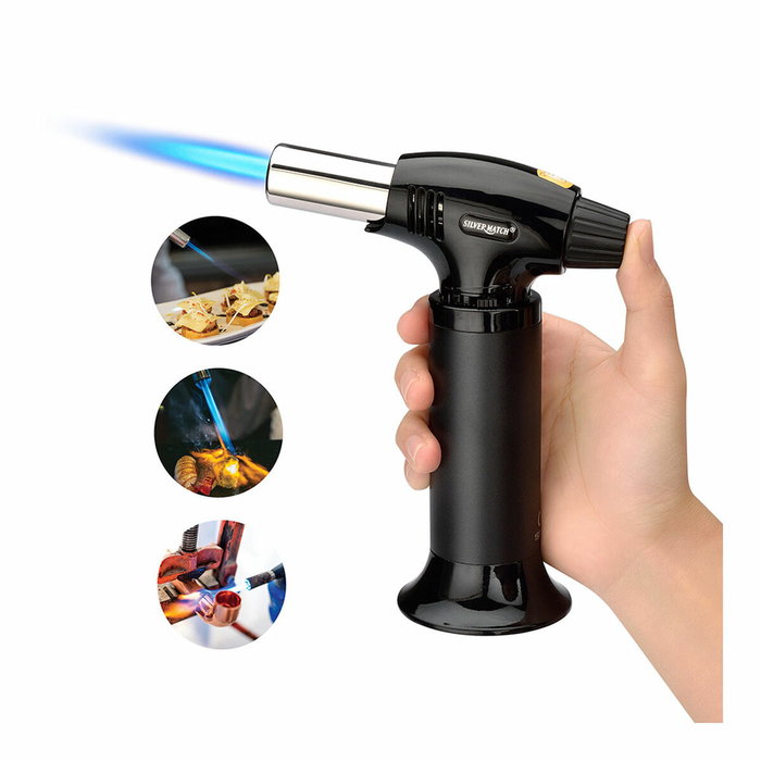 Chalumeau de Cuisine Silver Match Professionnel