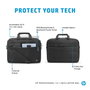HP Sacoche pour Ordinateur Portable Professional 14,1 Pouces, Sacoche de Transport Écologique, avec Poche RFID et Compatible Traqueur Bluetooth, Noir