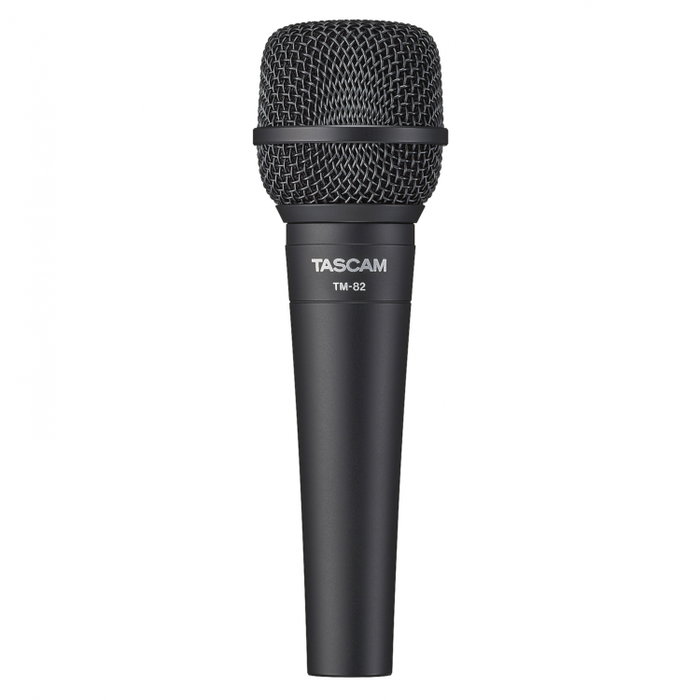 TASCAM TM-82 Microphone Dynamique Cardioïde pour Chant, Instruments, Home Studio, Présentations TASCAM TM-82 Microphone Dynamique Cardioïde pour Chant, Instruments, Home Studio, Présentations