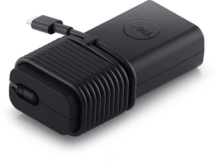 Dell Adaptateur secteur USB-C 65W avec sortie USB-C 24 broches, compatible avec divers systèmes Dell