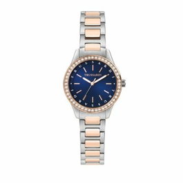 Trussardi R2453151507 T-SKY avec cadran bleu et bracelet rose