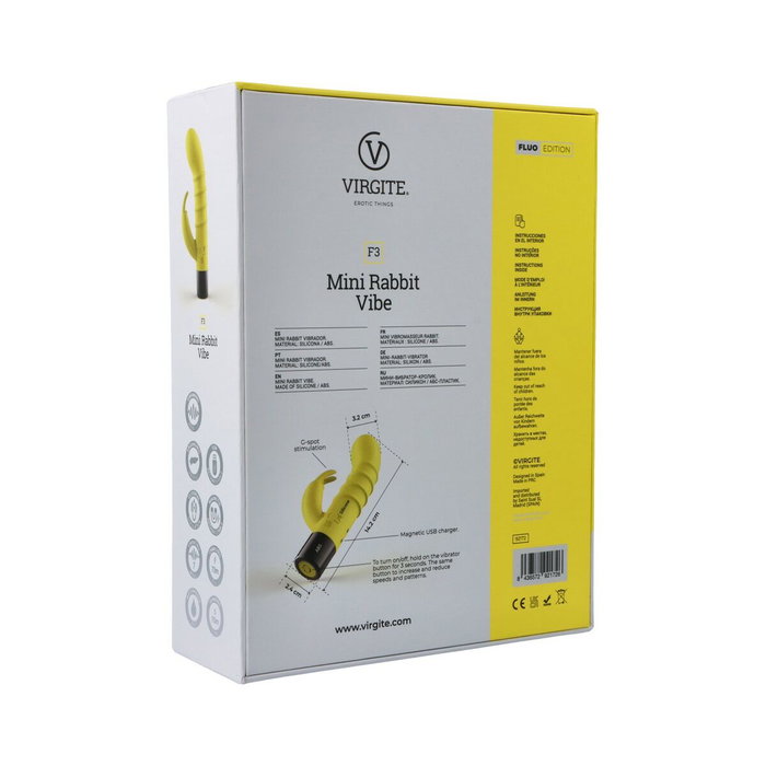 Vibration de Stimulation Double Virgite Silicone