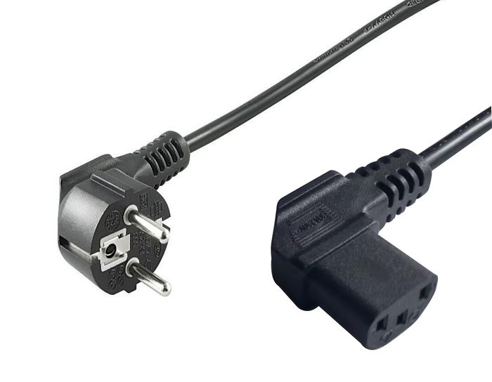 MicroConnect Cordon d'alimentation Schuko coudé vers C13 coudé, 1,8 m MicroConnect Cordon d'alimentation Schuko coudé vers C13 coudé, 1,8 m