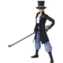 Bandai Anime Heroes - Figurine Sabo One Piece 17 cm - 16 Points d'Articulation