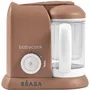 Beaba Babycook Solo - Robot culinaire bébé 4 en 1 : mixeur, cuiseur vapeur (15 min), bol XL 1100 ml, commande unique, conservation des vitamines