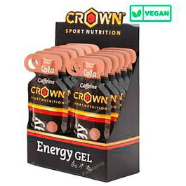 CROWN SPORT NUTRITION Energy Gel Cola + Caféine 12 x 40g