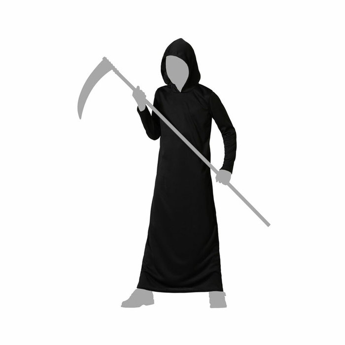 Déguisement pour Adultes Noir Enfant Halloween 10-12 Ans