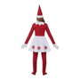 My Other Me - Déguisement scout elfe M (adulte) comprenant bonnet, t-shirt, maniques, jupe et collants