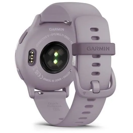 Garmin Vivoactive 5 Montre connectée GPS - Orchidée métallique