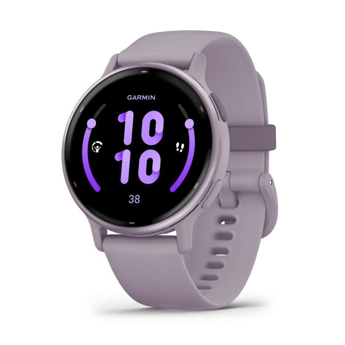 Garmin Vivoactive 5 Montre connectée GPS - Orchidée métallique