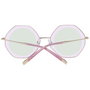 Ana Hickmann HI3055-5704E Gafas de sol dorées avec verres roses